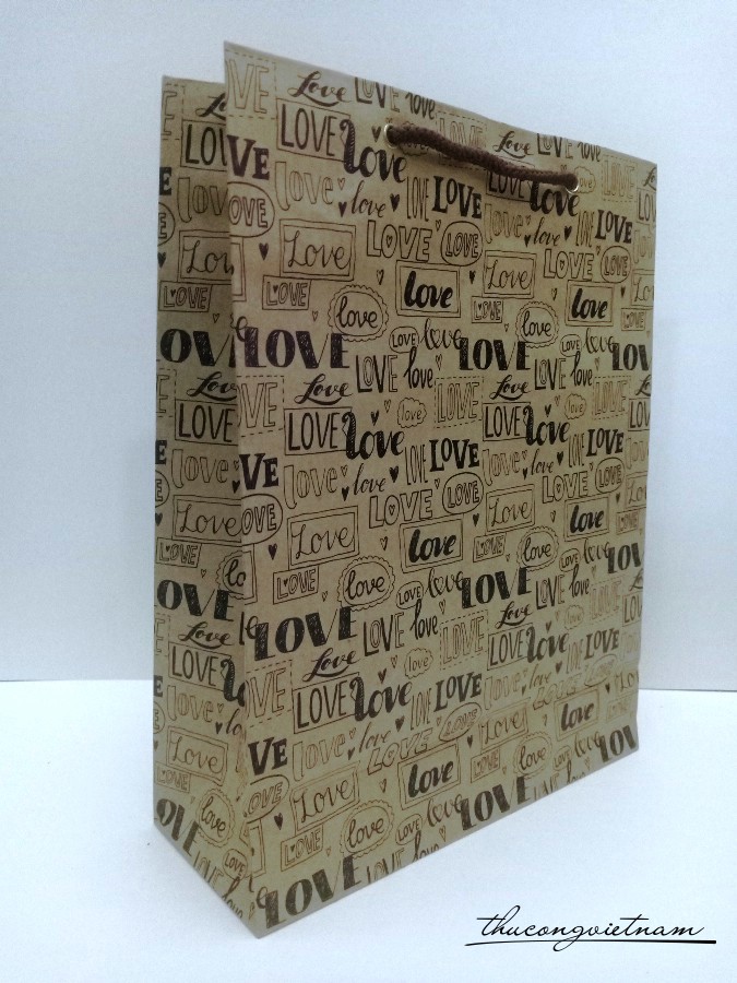 Túi giấy đựng quà K6-14 25x32x9.5cm